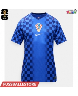 Günstige Kroatien Auswärtstrikot Damen WM 2026 Kurzarm